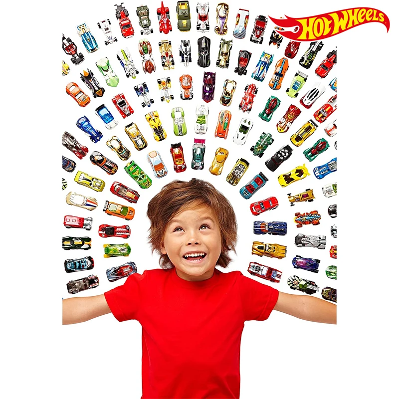 Новинка 20 шт. набор автомобиля Hot Wheels смешанный ассортимент H7045 металлический