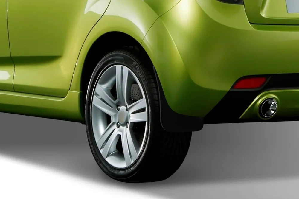 Задние брызговики для Chevrolet Spark 2010~ 2 шт/комплект всплеск брызговика авто автомобиль защита от грязи аксессуары автомобиль Стайлинг