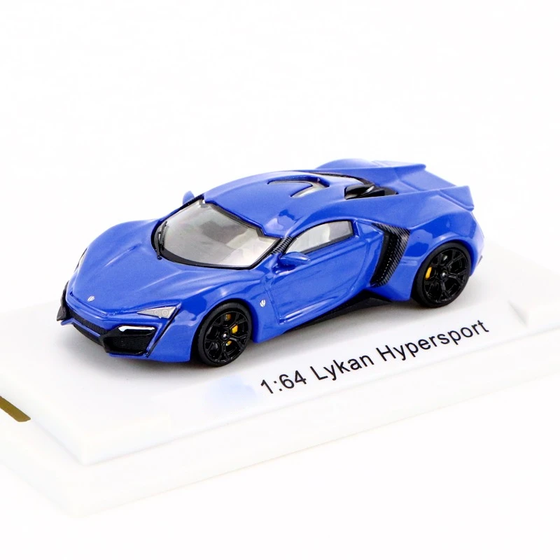 Supercoche de aleaci&oacute;n LYKAN HYPERSPORT, modelo nuevo en caja, Colecci&oacute;n 1/64-1