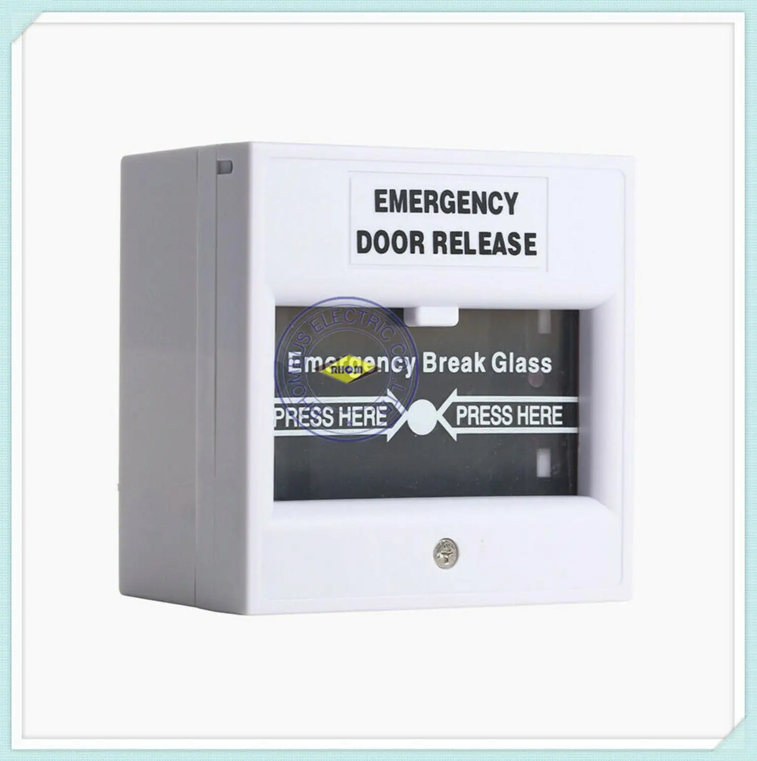 Проводное аварийное разблокирование дверей Стеклянная сигнализация обрыва