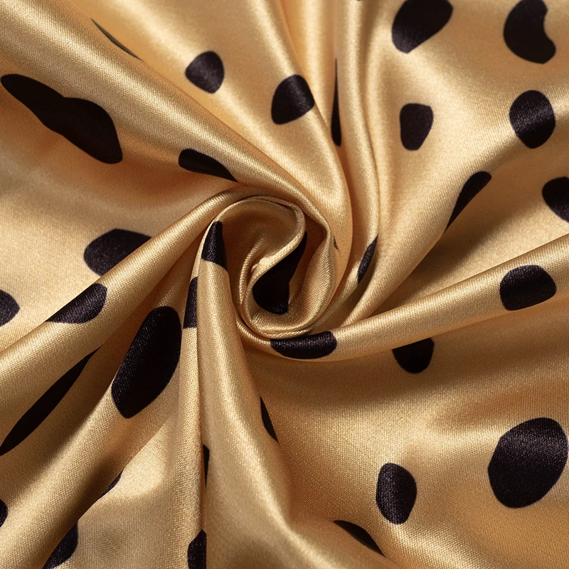 

Cutenova Polka Dot Sling V-neck Women's Sexy Dress 2021 Summer Sleeveless Casual All-match Long Dress