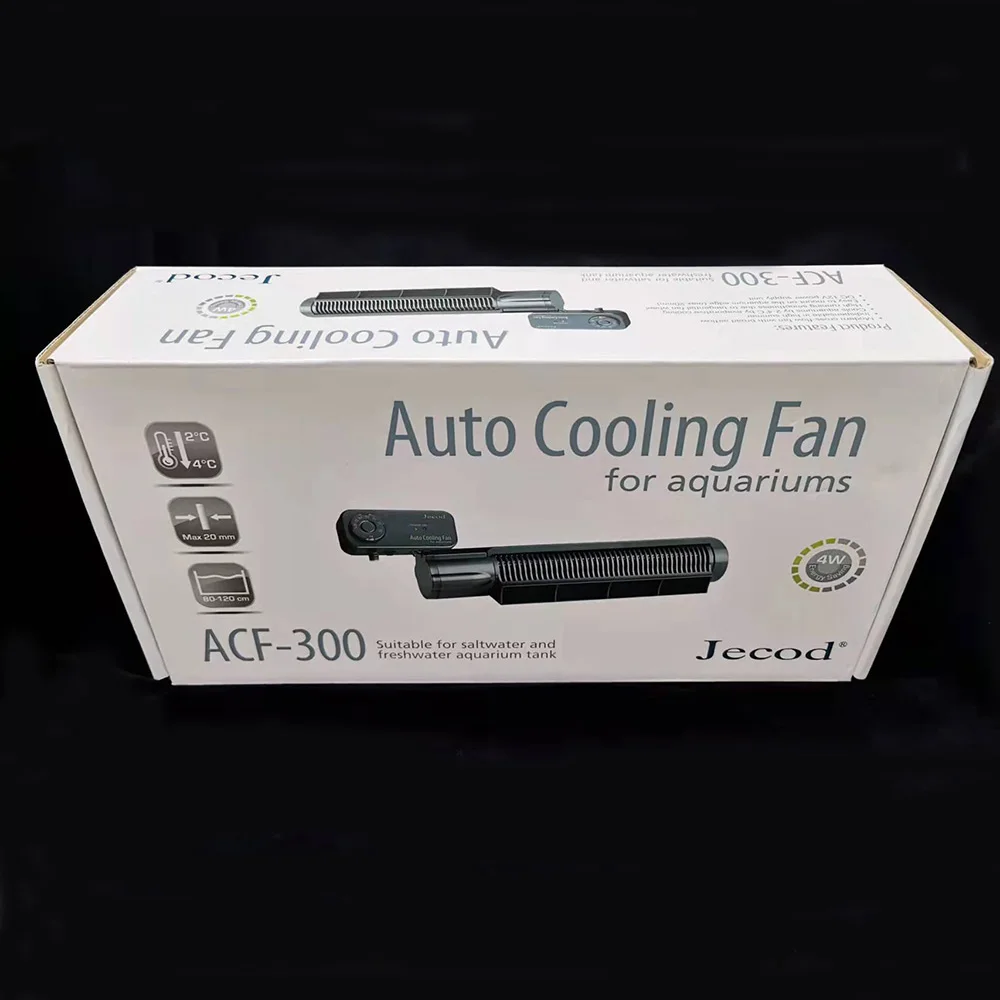 

Jebao Aquarium Auto Cooling Fan Silent Adjustable Wind Speed For Aquariums Coral Aquatic Cultivation Fish Tank Radiating Fan