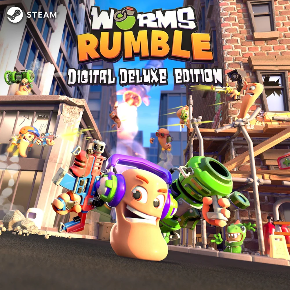 Worms Rumble Deluxe Edition (PC) [Цифровая версия] | Цифровые товары