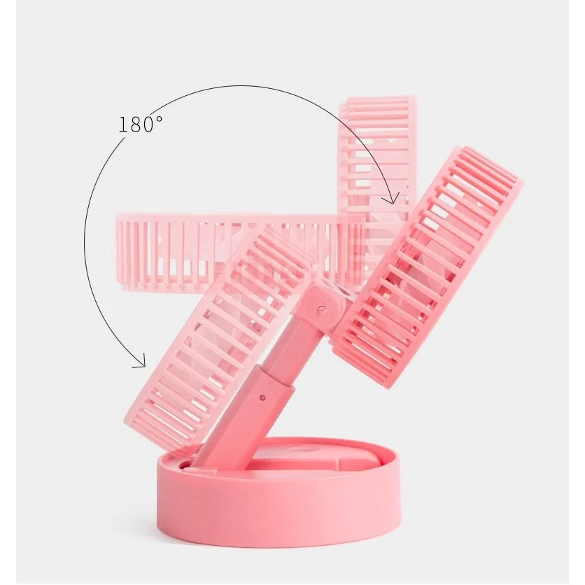 Настольный вентилятор Foldable Fan компактный складной мини с USB портативный