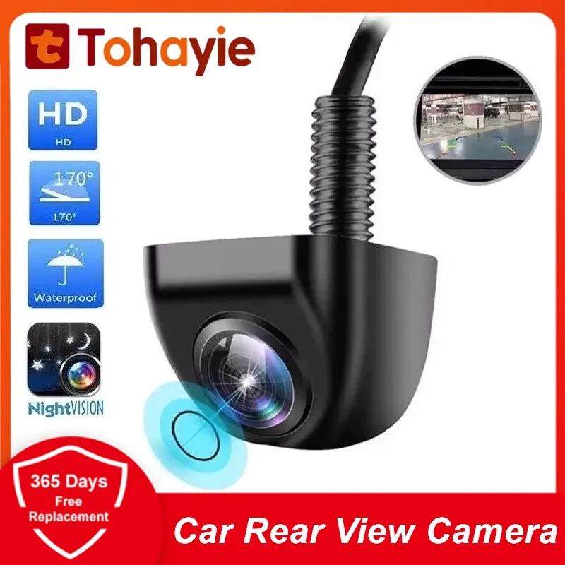 

HD Автомобильная камера заднего вида, цветная парковочная камера заднего вида, видеорегистратор с ночным видением, широкоугольная CCD, Автомо...