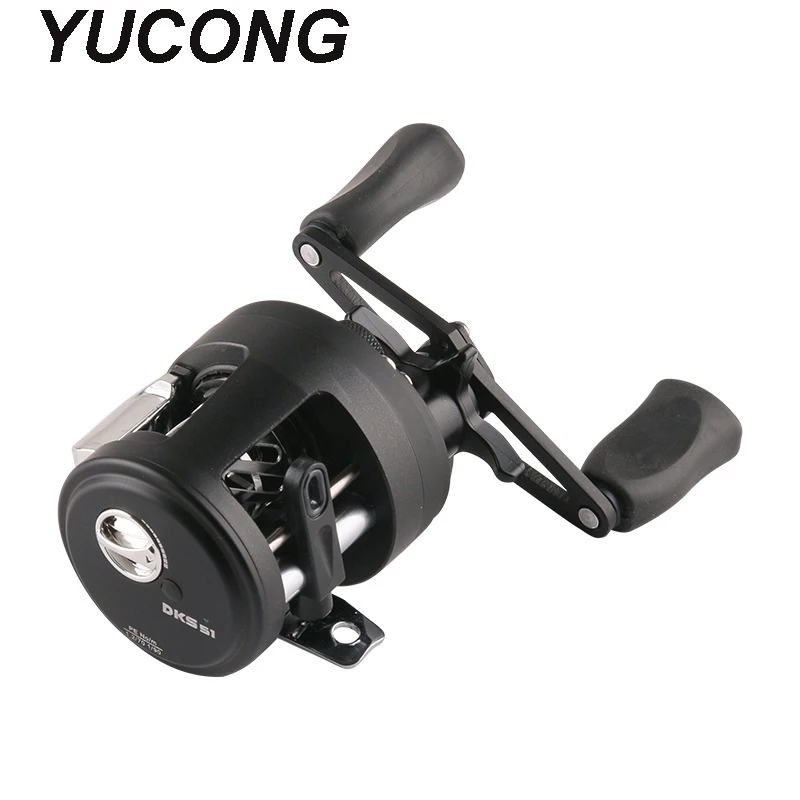 

YUCONG Baitcasting Fishing Reel 6.2:1 Gear Ratio Trolling Wheel 11+1BB Saltwater Jigging Reels 5KG Max Drag Surfcasting Reel