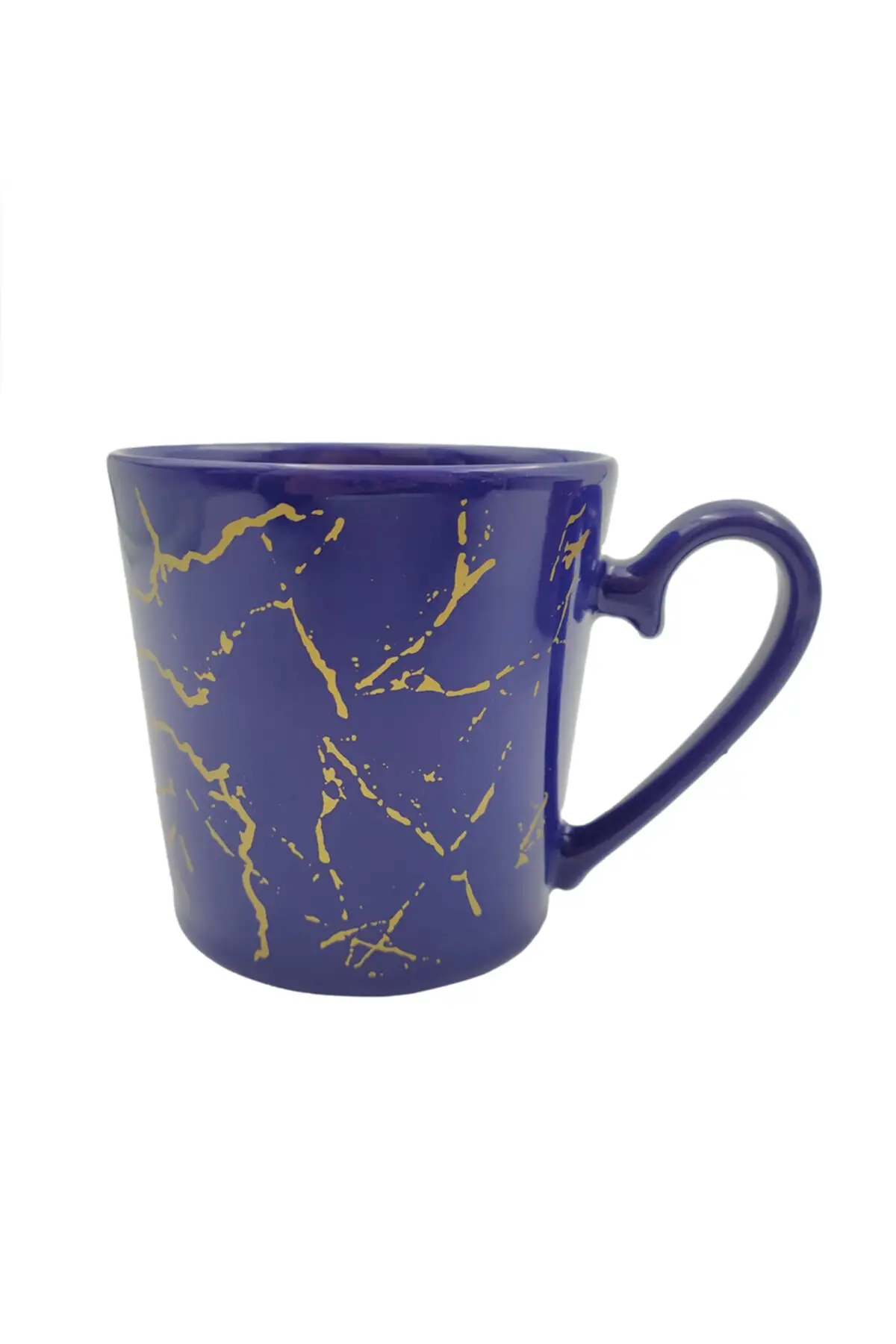 

Gift Unisex Blue Brown Marble Pattern Mug Set 6'lı tea coffee team nescafe tea cup mug expresso