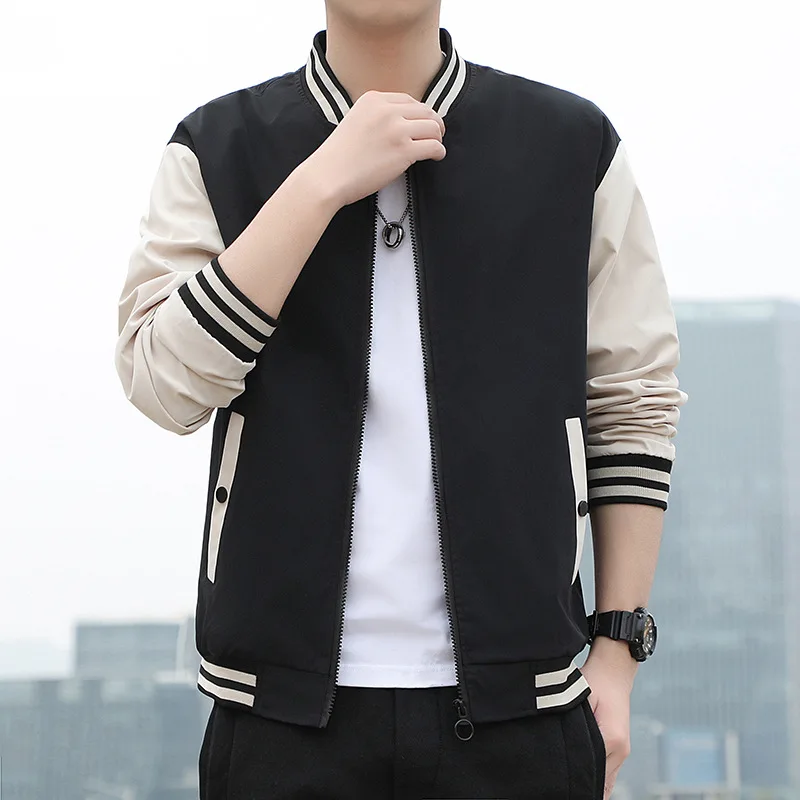 

Men’s coat spring 2022 new baseball jacket spring casual Korean fashion slim handsome jacket
