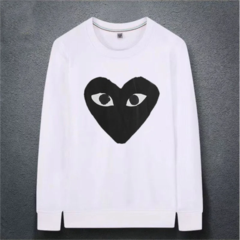 

Japen Hoodie 2021 Heart Shape Cute Hoodies Couples 10 Styles Clothes White Kawaii Sweatshirts For Man Lover Women's Sweatshirt