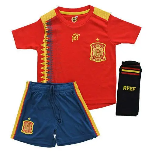 RFEF Minikit-Rfef-1-Equipacion-Mundial-2018-Talla-10 soccer jersey soccer sets Sports Soccer Jersey