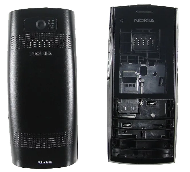 Корпус Nokia X2-02 Черный |