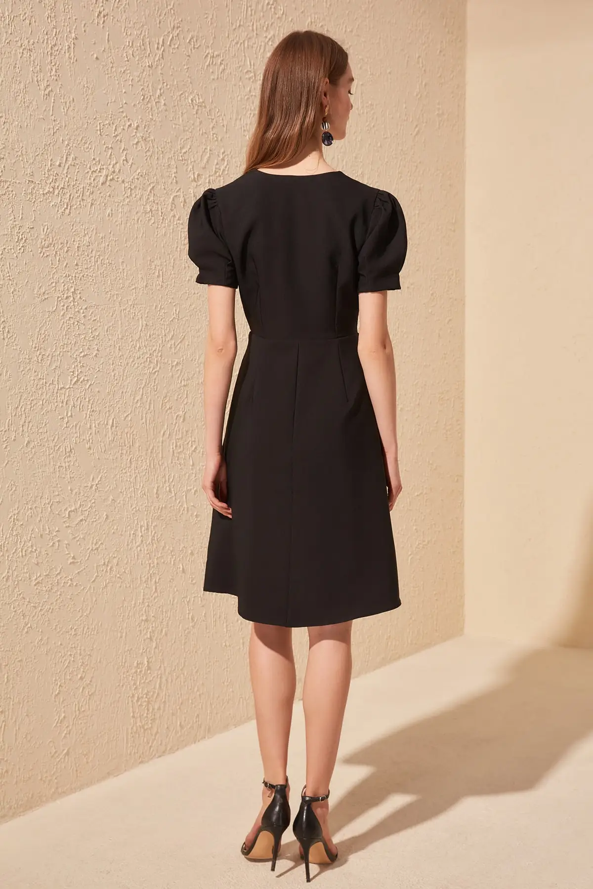 Двойной воротник до груди платье TWOSS20EL0552 | Женская одежда