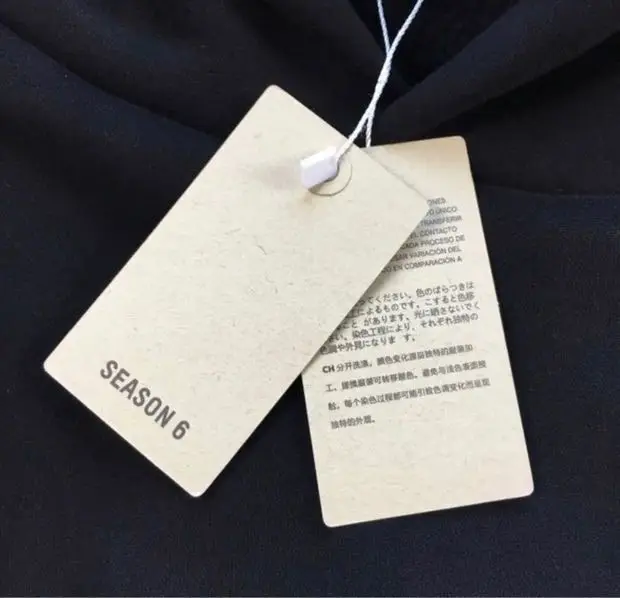 

Oversized Season 6 Kanye west Hoodies Men Women 1:1 High Quality Sweatshirts Solid Fleece Pullover Hoodied