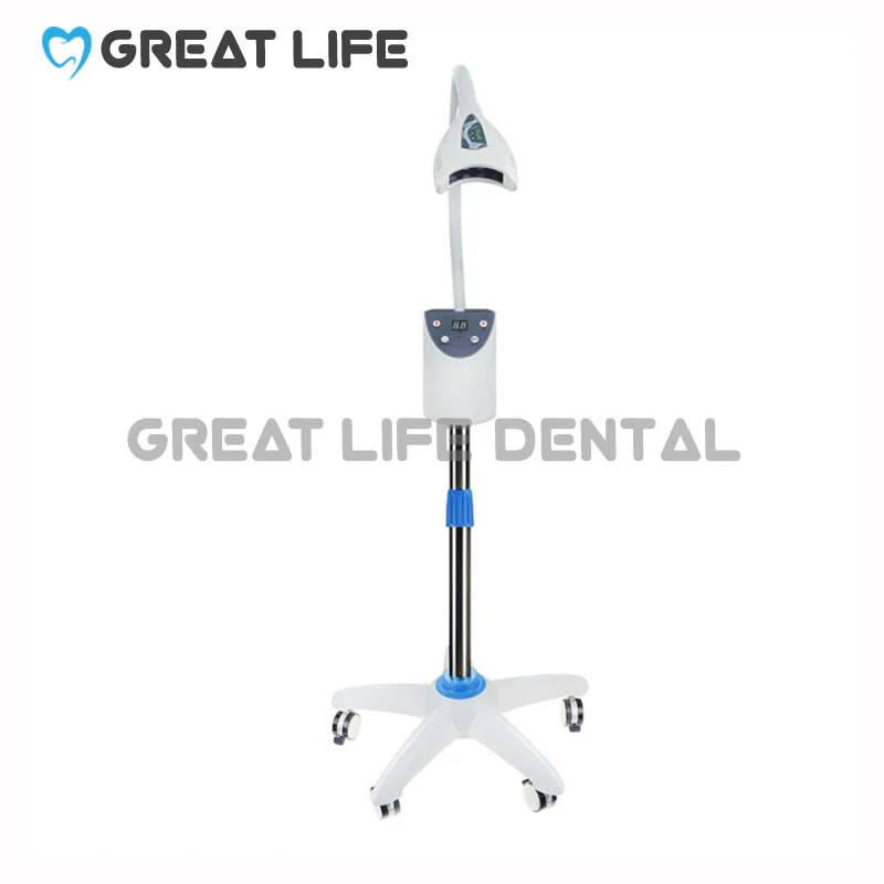

White Equipment Unit Mobile Beauty Salon Bleaching Led Light Lamp Dental Teeth Whitening System Professional