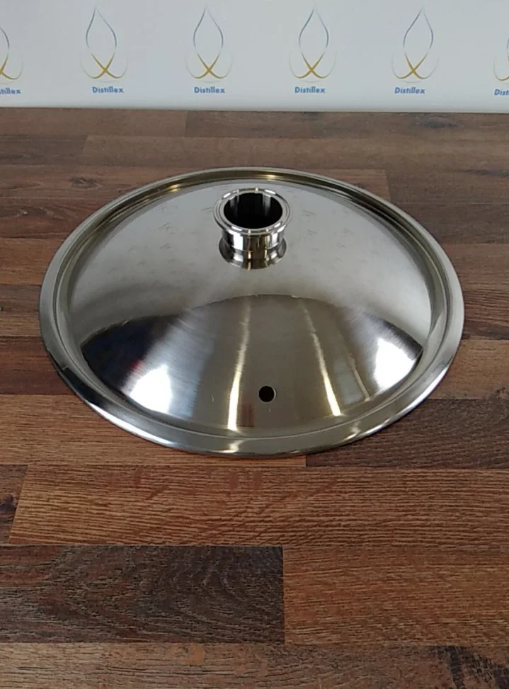 3 крышка колокольчика для бака диаметром 350 мм с силиконовой прокладкой.