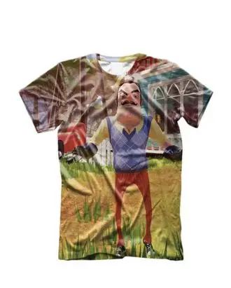 Футболка Привет Сосед/ Hello Neighbor №5 40 рост 140-146 | Женская одежда