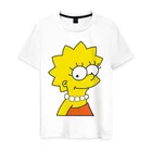 Мужская футболка хлопок Lisa Simpson