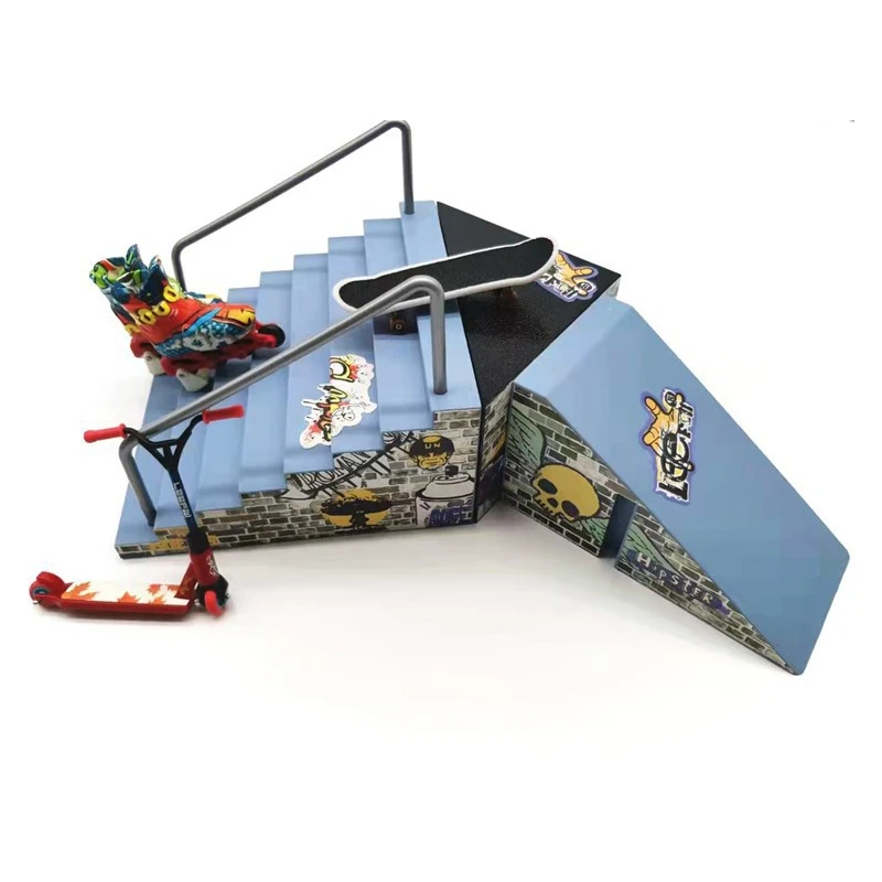 Набор для скейтборда Tech Fingerboard BMX скейтборды Пальчиковый скейтборд рампа