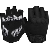 moreok bike gloves joint protection half finger bicycle gloves 5mm pads shockproof non slip road biking cycling gloves for men