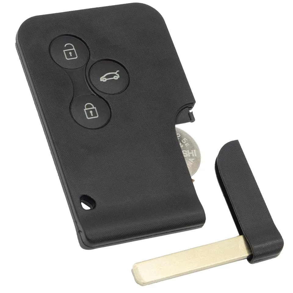 Russian version key card Renault Megane 2 (Renault Megan 2). delivery from Russia | Burglar Alarm