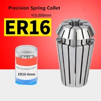 1 pcs er16 12345678910mm accuracy 0 008mm spring collet chuck for cnc milling tool engraving machine lathe