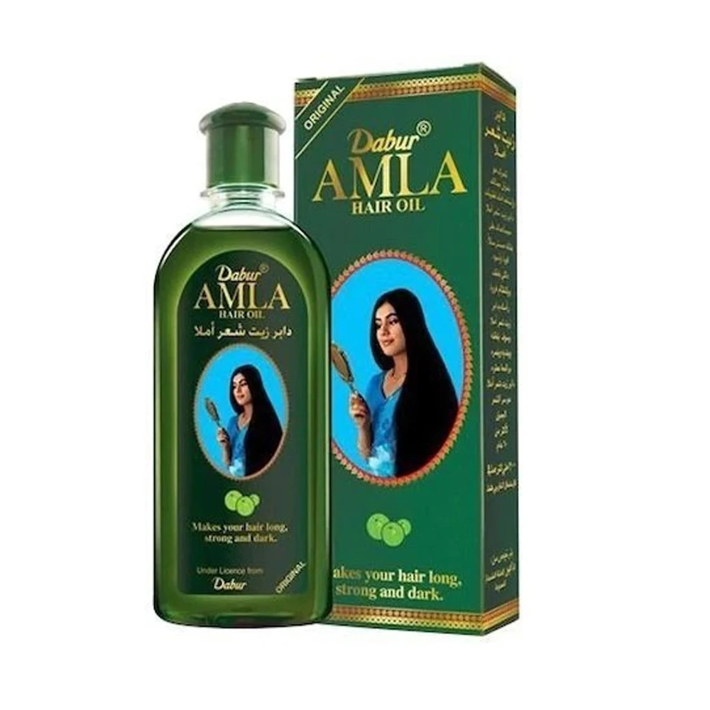 

Dabur Amla Hair Care Oil Original 200 ml. Strengthens the scalp prevents hair loss soft and shiny hair accelerate hair growth