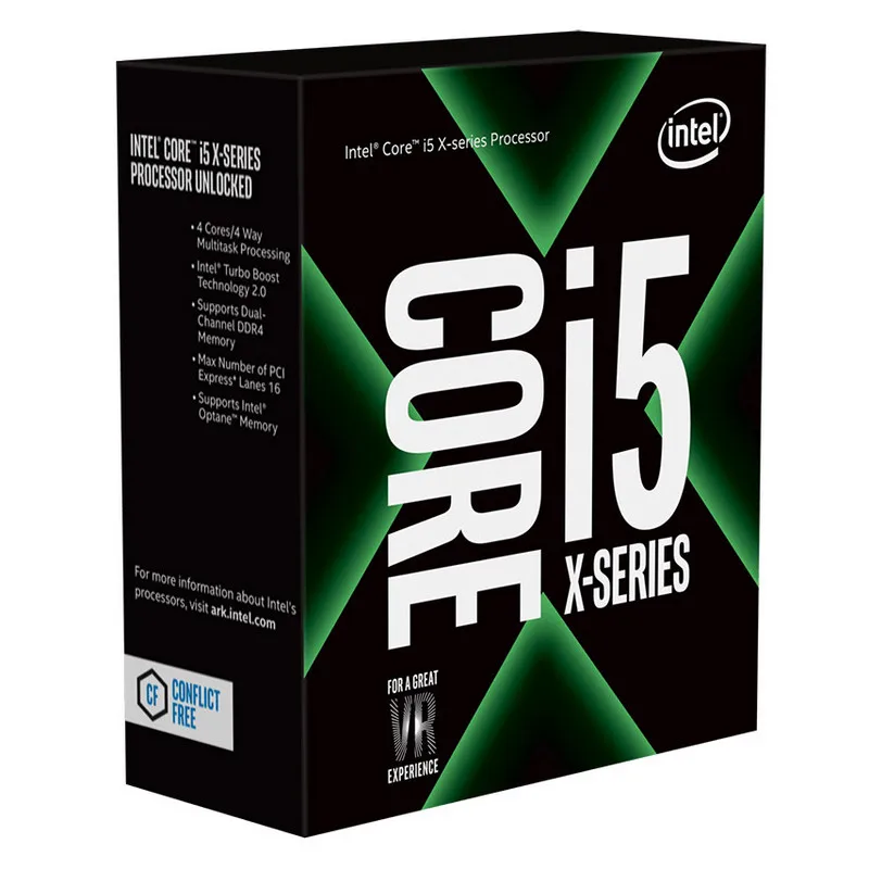 Процессор Intel I5 7640x гнездо 2066 Kaby Lake 4 0 ГГц до 2 6 м ядра 112 W (без вентилятора) desprecintada и
