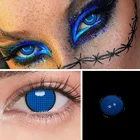 Био-эссенция аниме аксессуары контактные линзы Хэллоуин контактные линзы для глаз крупные цветные линзы красота глаз цвет ed