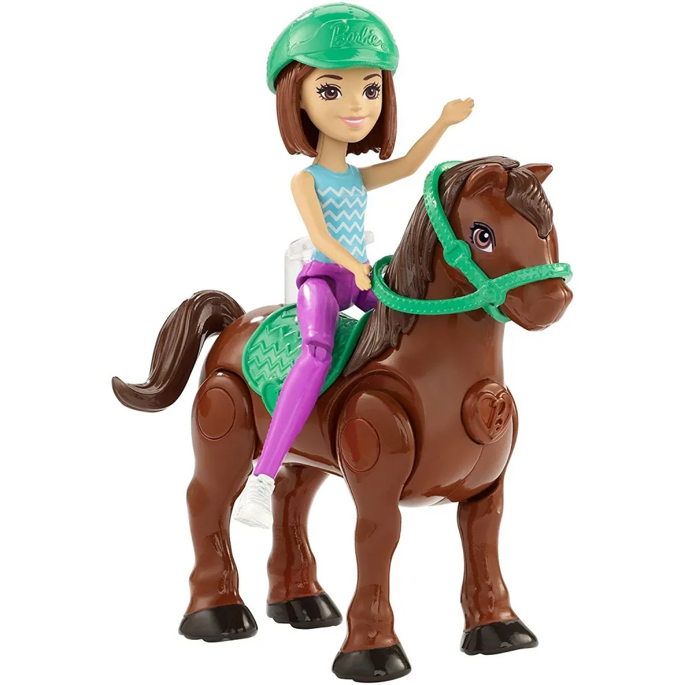 Barbie On the Go with pony Mattel |