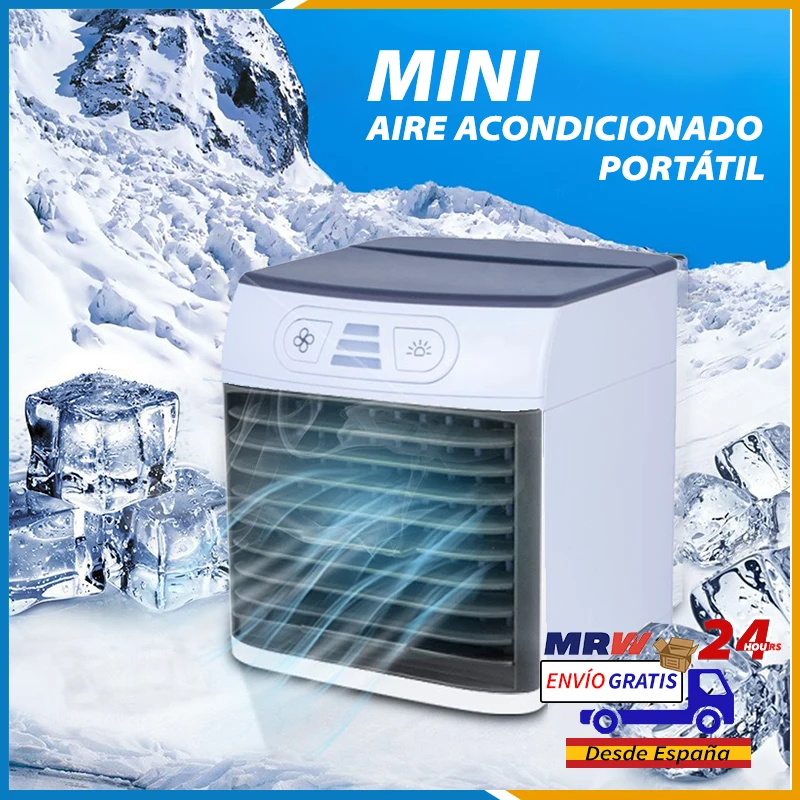 Мини Портативный 4 в 1 кондиционера 3 Скорость вентилятор 7 Цвет usb портами и