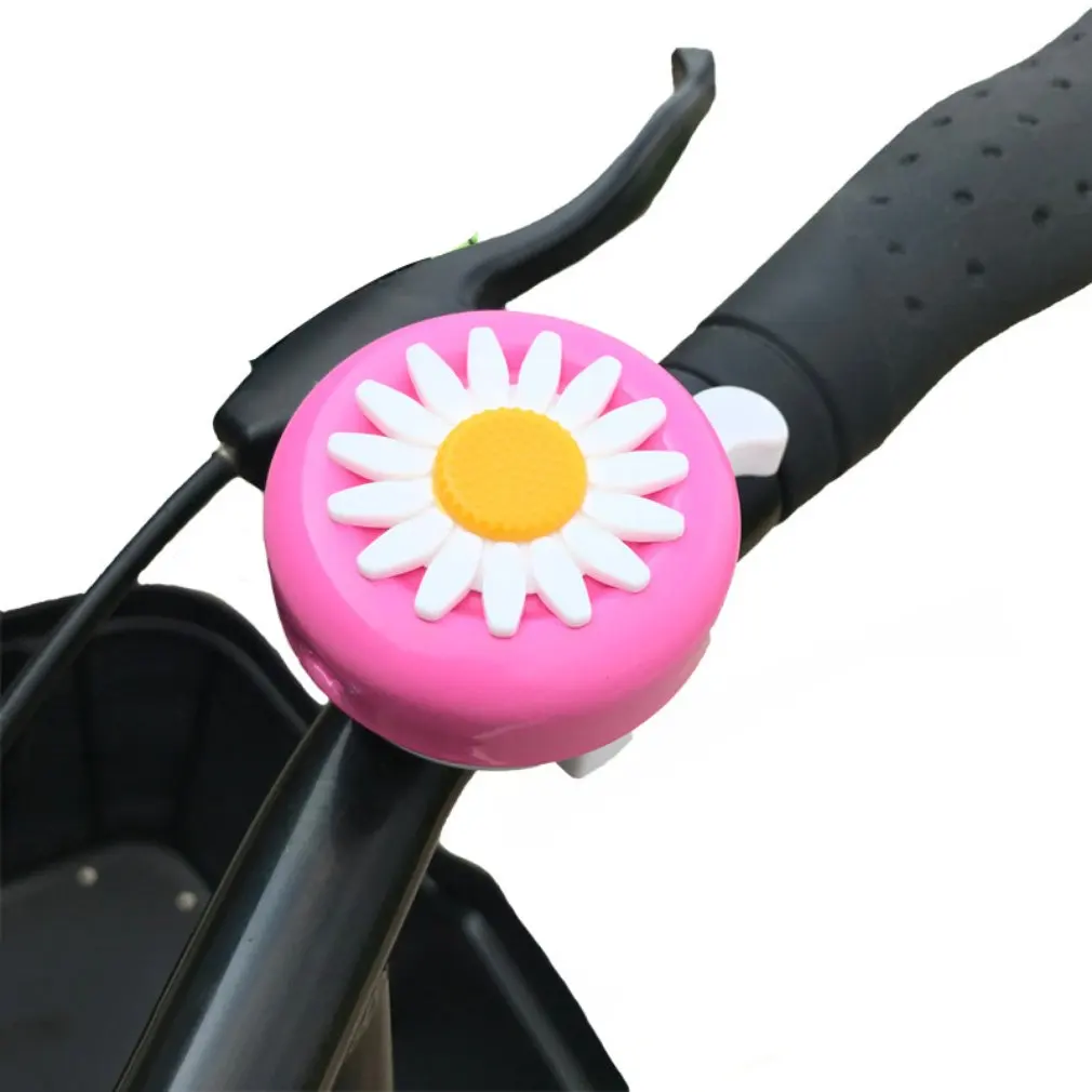 

Cartoon Kids Funny Bicycle Ring Bell Daisy Flower Horns Bike Children Girls Boy Cycling Ring Alarm Handlebars Bicycle Bell