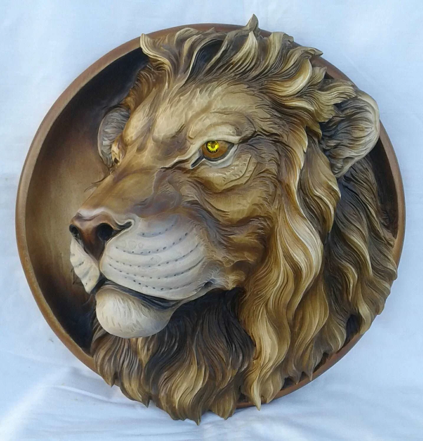 Bench with carved back LION cnc stl model vector files artcam 3d STL for CNC milling machine cutting relie | Мебель