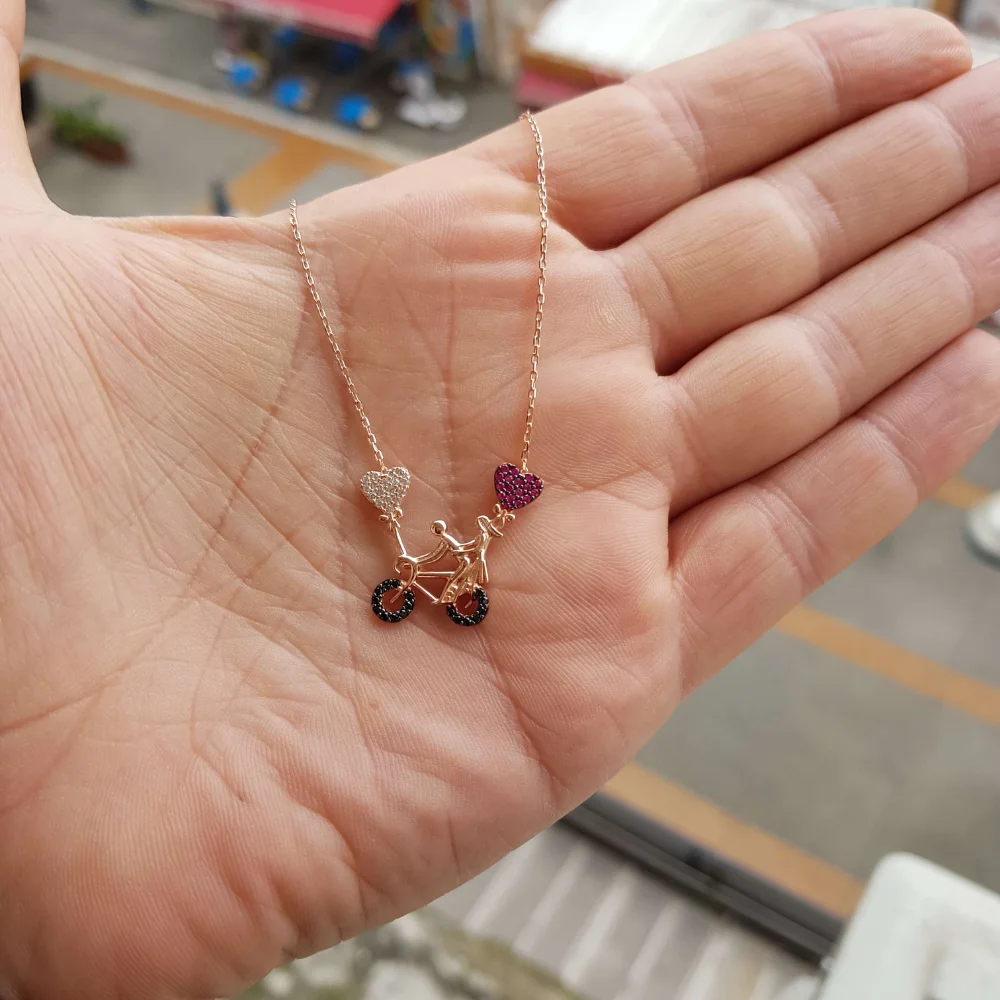 Collier en argent Sterling 925 Zircon pour femmes, avec pendentif en pierre précieuse, chaîne élégante de luxe, Style Cool, cadeau d'anniversaire