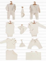 hospital outfit for newborn and mom 11 pieces with bag and breastfeeding cover 100 organic cotton