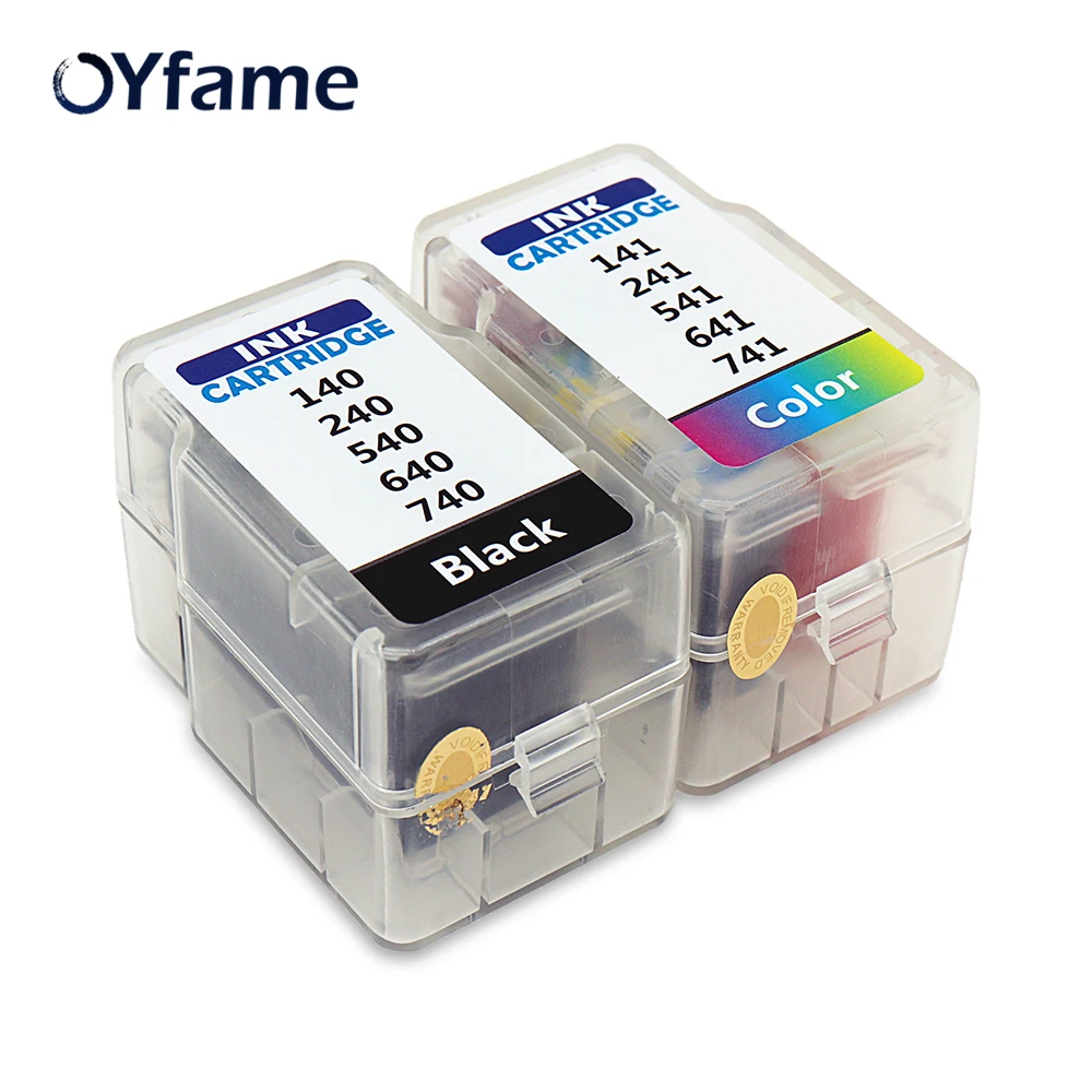 Смарт картридж OYfame 740 для Canon 741 совместимый чернильный PG740 CL741 MG3170 MG3270