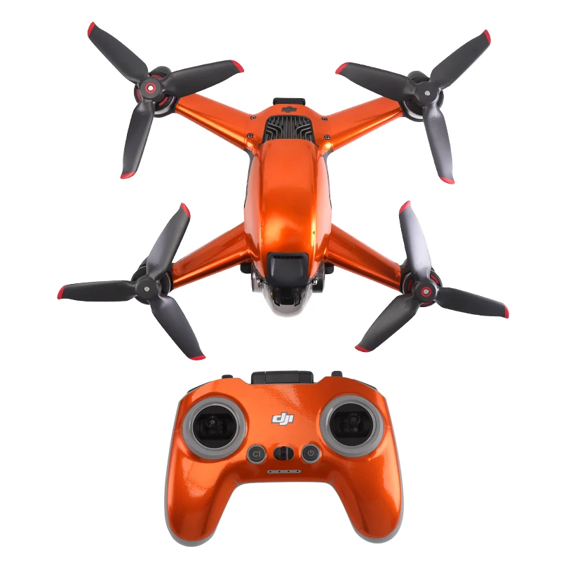 Стикер для корпуса DJI FPV защитный роскошный флуоресцентный чехол на кожу