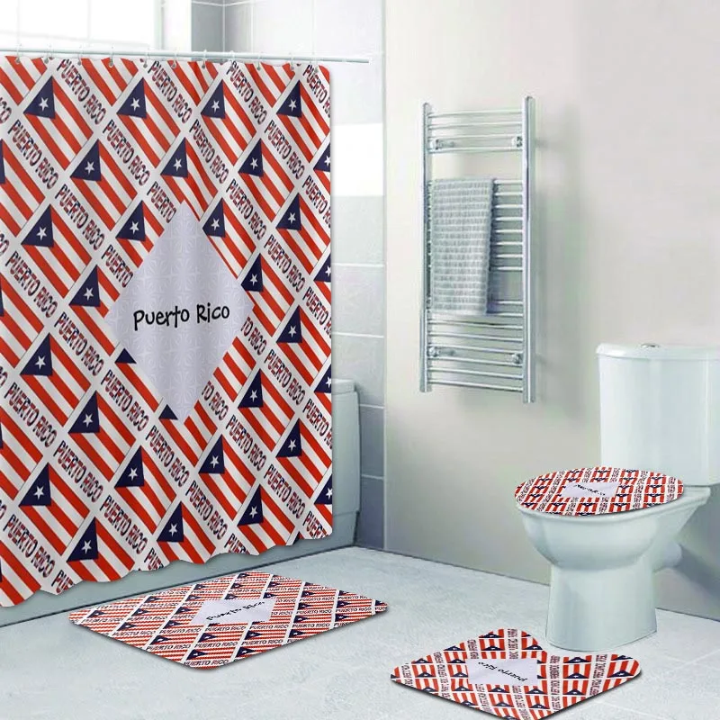 

Розовая душевая занавеска для ванной с мультяшным рисунком «Я люблю тебя к Луне и задней ламе»