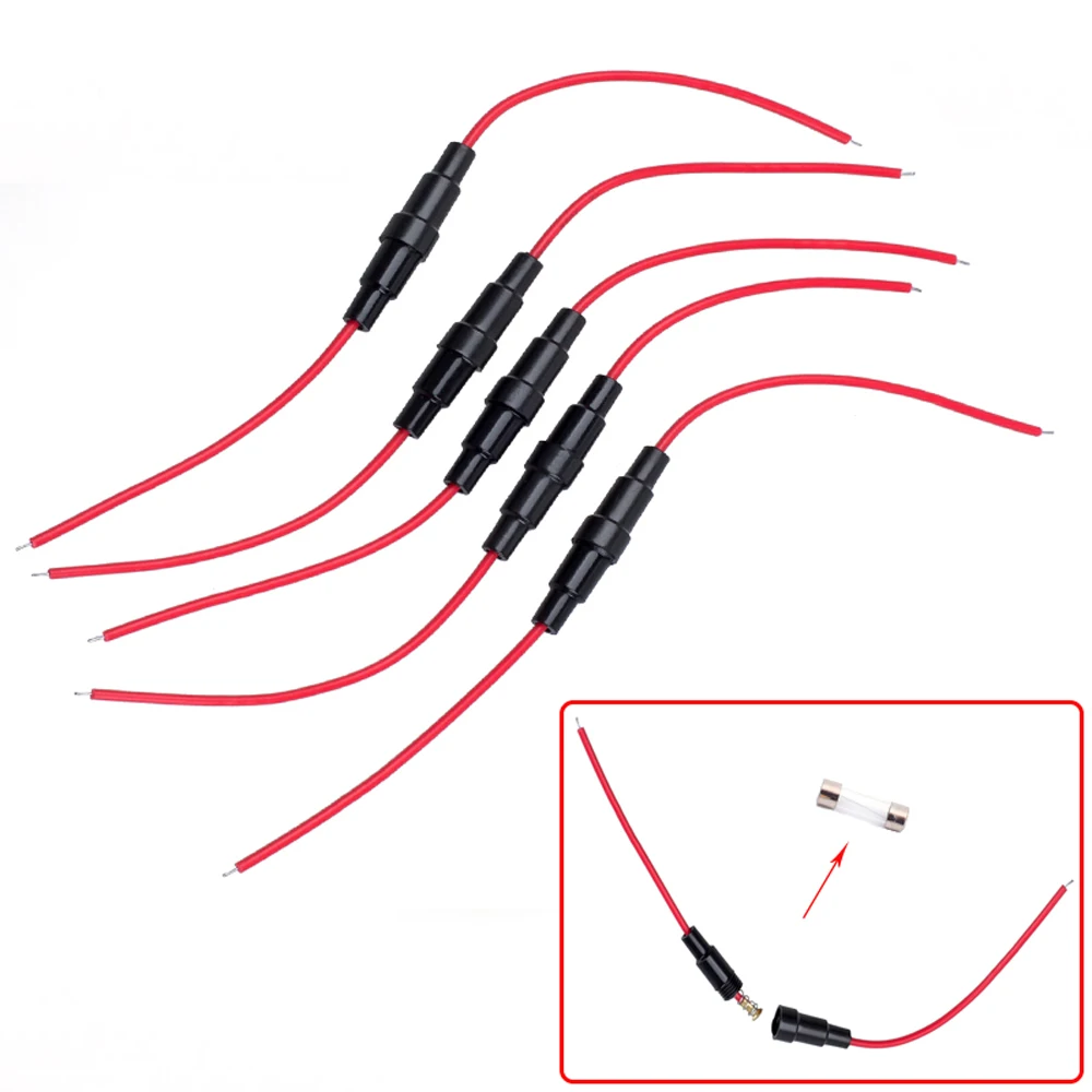 Набор предохранителей 5 шт. держатель предохранителя AGC совместим с