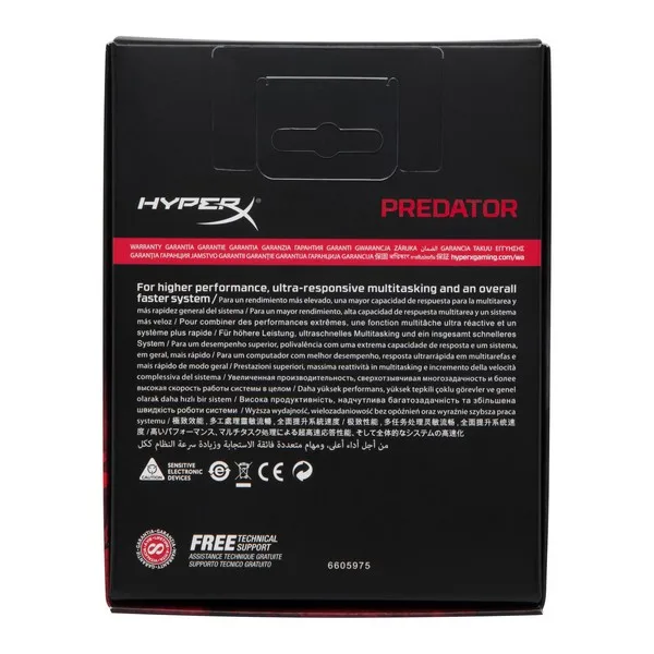 Оперативная память Kingston HX432C16PB3K2/16 16 Гб DDR4 PC4-25600 (2 шт.) | Компьютеры и офис