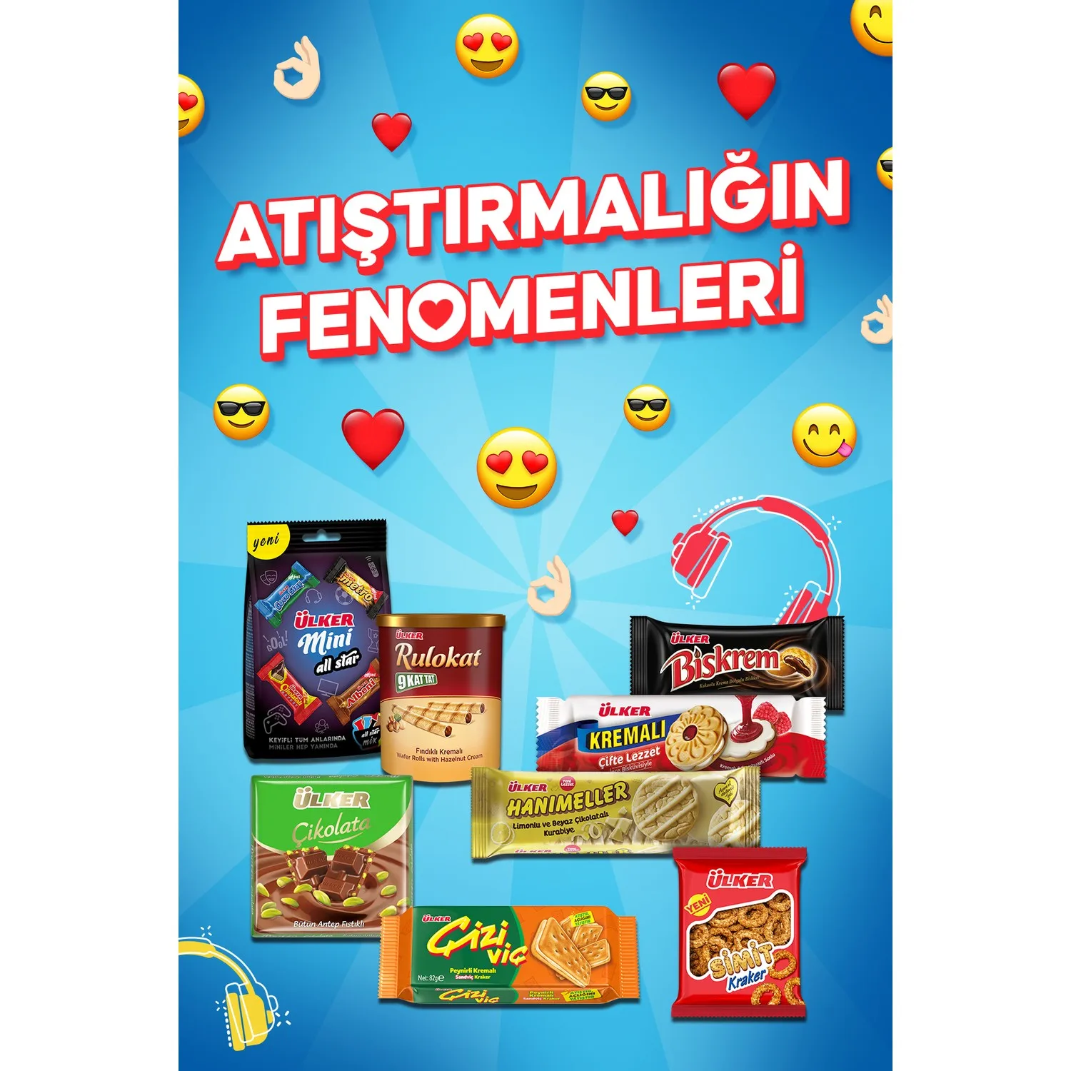 

PERFECT WITH ITS AMAZING AROMA Phenomena of Ülker Snack FREE SHİPPİNG