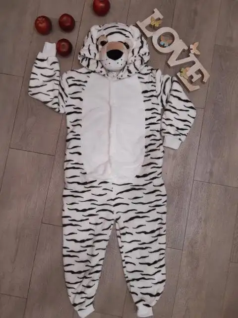 Кигуруми Тигр Белый Барс Гепард леопард лев кегуруми косплей пикачу - купить по