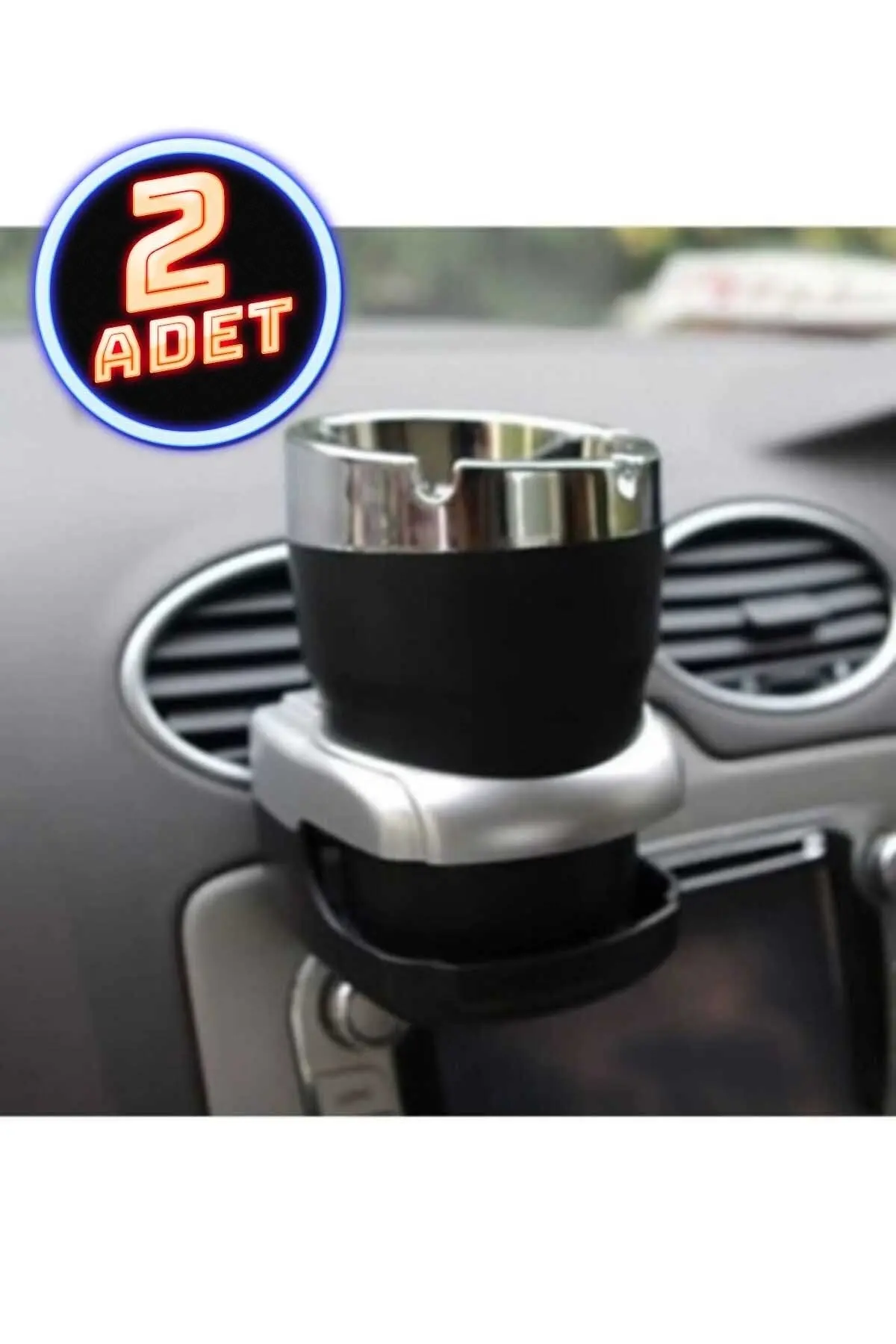 

Автомобильный держатель для стаканов и напитков в салоне автомобиля, 2 держателя пепельницы