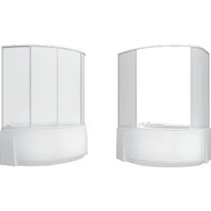 Acrylic bath bas fentazi right 150x90 with frame no hydromassage (in 00041) For bathroom Bathtubs Whirlpools Fixture Home Improvement |