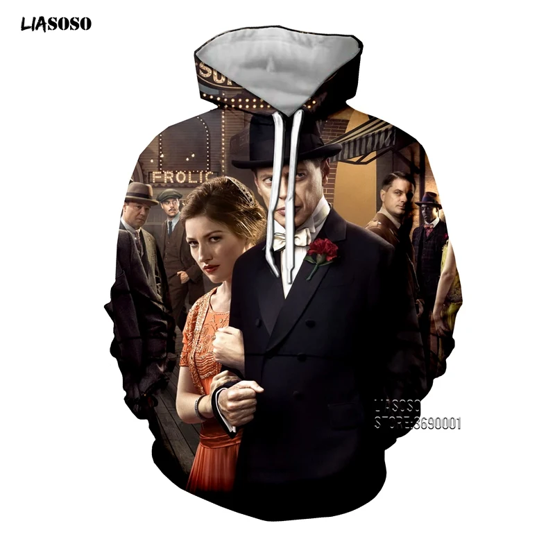3 LIASOSO 3D принт для женщин и мужчин Peaky Blinders толстовки с капюшоном Повседневная Верхняя одежда уличная X2658 - Цвет: 3