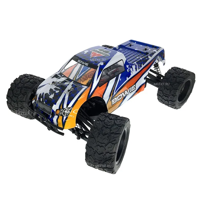 Модель радиоуправляемая 1:10 4WD RC Himoto Bowie E10MT2 Монстр-трак | Игрушки и хобби