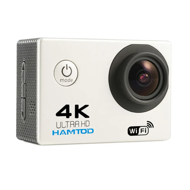 Белый H9A Pro 2,0 дюймов lcd 4k ultra HD 1080P Экшн-камера Поддержка WiFi Спортивная камера FULL HD Спортивная камера - Цвет: Белый