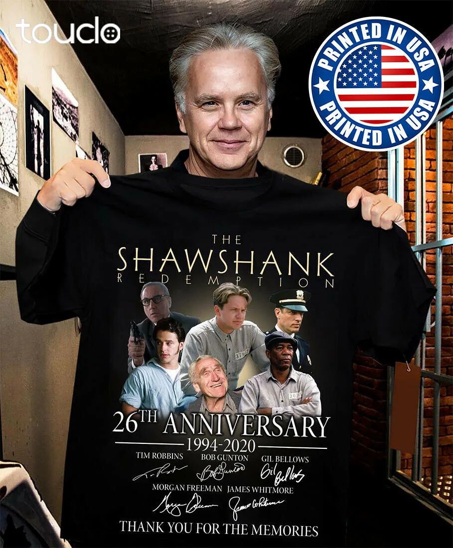 

The Shawshank Redemption 26th Anniversary 1994 - 2020 Thank You T-Shirt