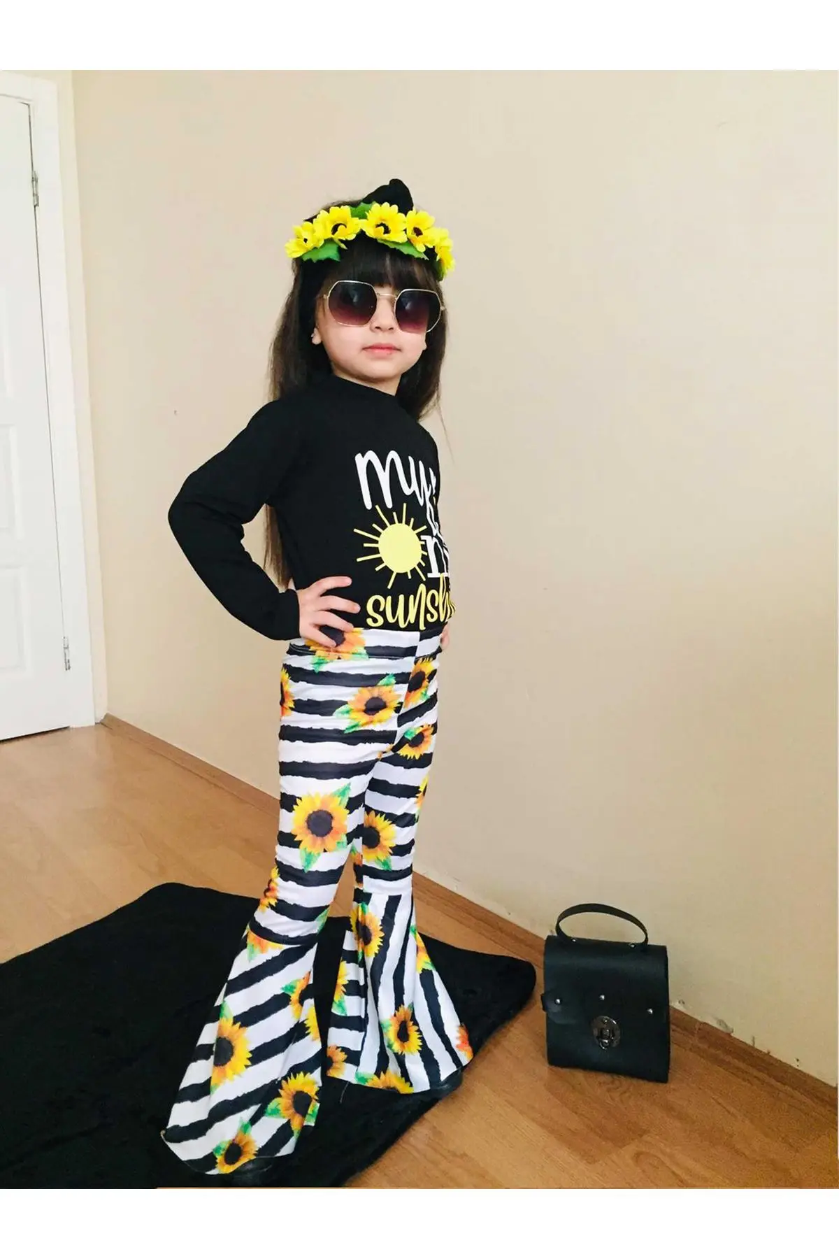 Черный Испанский длинный костюм для девочек| |