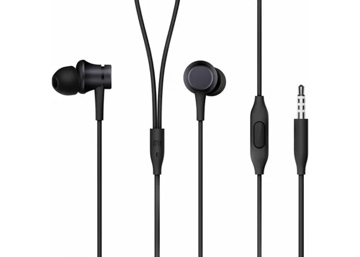 Гарнитура XIAOMI Mi In-Ear Basic 3.5 мм вкладыши черный [zbw4354ty/hsej03jy] | Электроника