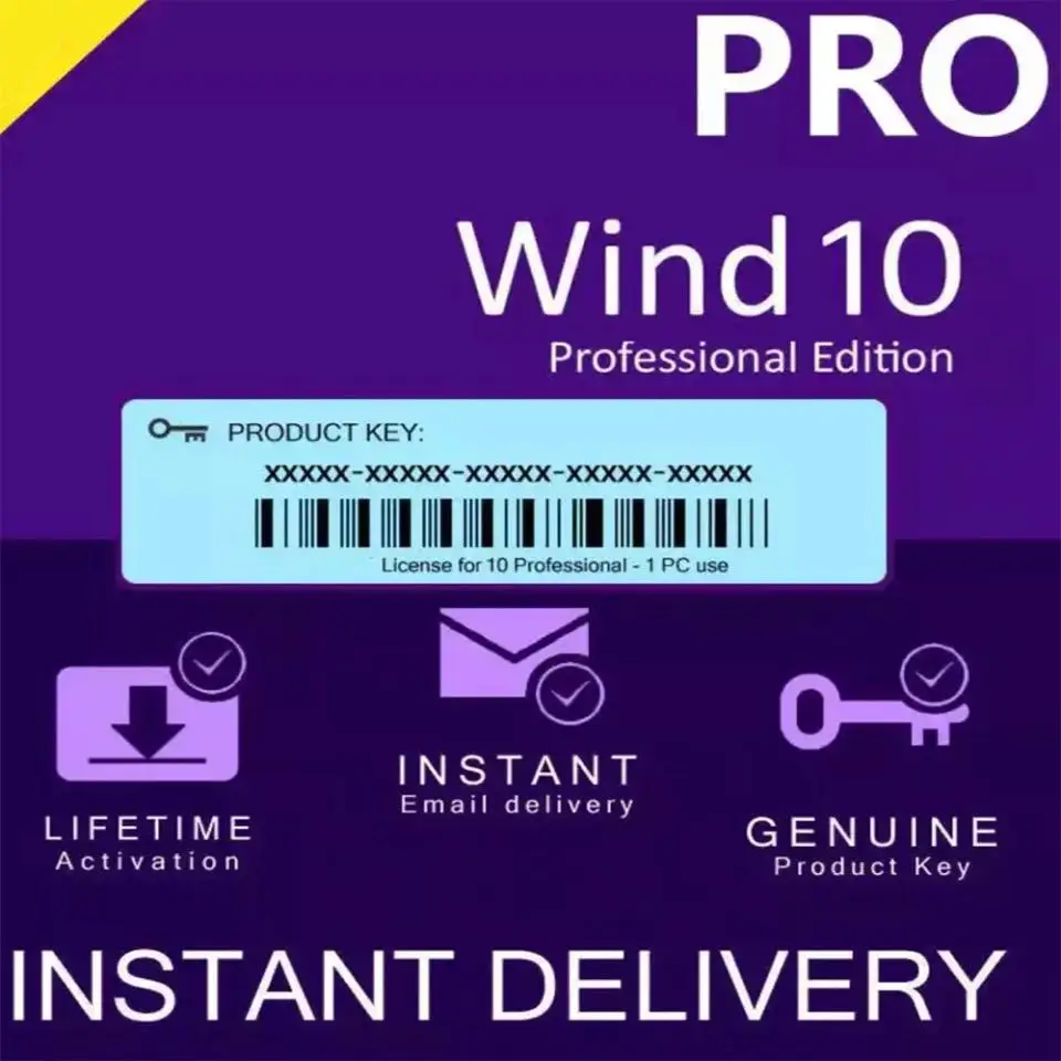 2021 Window 10 Pro Key Ⓒ 32/64-Bit FULL VERSION ®️ PC